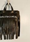 Bolsa Balenciaga Laundry Cabas Tote Fringe