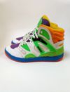 Tênis Gucci Basket High Top Bastketball Sneakers