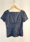 Blusa Liziane Richter couro