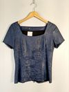 Blusa Liziane Richter couro