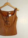Blusa Daslu Couro