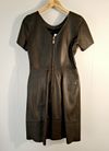 Vestido Giorla Couro