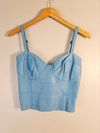 Blusa Tais Peretto Couro