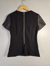 Blusa Michael Kors Couro
