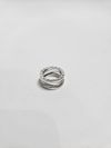 Anel Bvlgari B. Zero 1 ouro branco 18K