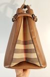 Bolsa Burberry Check Small Tote