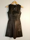 Vestido A Dress Couro