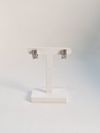 Argolas Ouro Branco e Diamantes