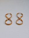 Brinco Valiatti Infinito ouro amarelo 18K