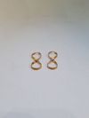 Brinco Valiatti Infinito ouro amarelo 18K