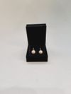Brincos Vivara ouro branco 18K