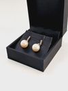 Brincos Vivara ouro branco 18K