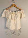 Blusa Andrea Bogosian couro