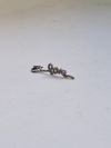 Pingente Baron ouro branco 18K