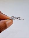 Pingente Baron ouro branco 18K