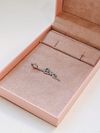 Pingente Baron ouro branco 18K