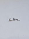 Pingente Baron ouro branco 18K
