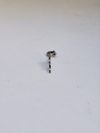 Pingente Baron ouro branco 18K