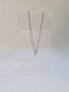 Colar Vivara ouro branco 18K