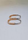 Brincos Tiffany & Co. Lock Ouro e Diamantes