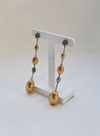 Brinco Vivara Coleção Amêndoas ouro amarelo 18K