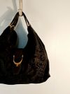 Bolsa Gucci Soft Stirrup Brocade Tote