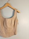 Blusa Madre Reina couro