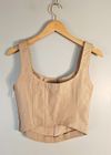 Blusa Madre Reina couro