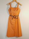 Vestido Tannerie couro