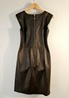 Vestido Juliana Sanmartin couro