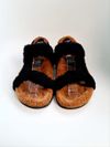 Flat Fendi Shearling Slide