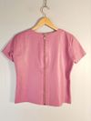 Blusa Juliana Sanmartin couro