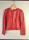 Blusa Juliana Sanmartin couro
