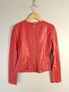 Blusa Juliana Sanmartin couro