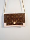 Bolsa Louis Vuitton Flore Chain Wallet