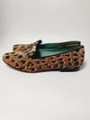 Loafer Blue Bird Velvet Leopardo
