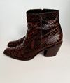 Bota Z couro Pithon