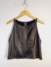 Blusa Dallas Couro