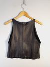 Blusa Dallas Couro