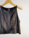 Blusa Dallas Couro