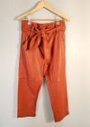Calça Juliana Sanmartin couro