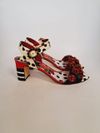 Sandália Dolce & Gabbana Multicolor Dot Patent
