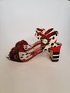 Sandália Dolce & Gabbana Multicolor Dot Patent