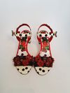 Sandália Dolce & Gabbana Multicolor Dot Patent