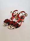 Sandália Dolce & Gabbana Multicolor Dot Patent