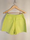 Shorts Madre Reina couro