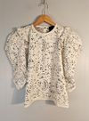 Blusa Andrea Bogosian couro