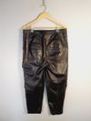 Calça Mixed couro