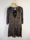 Vestido LMG couro