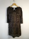 Vestido LMG couro